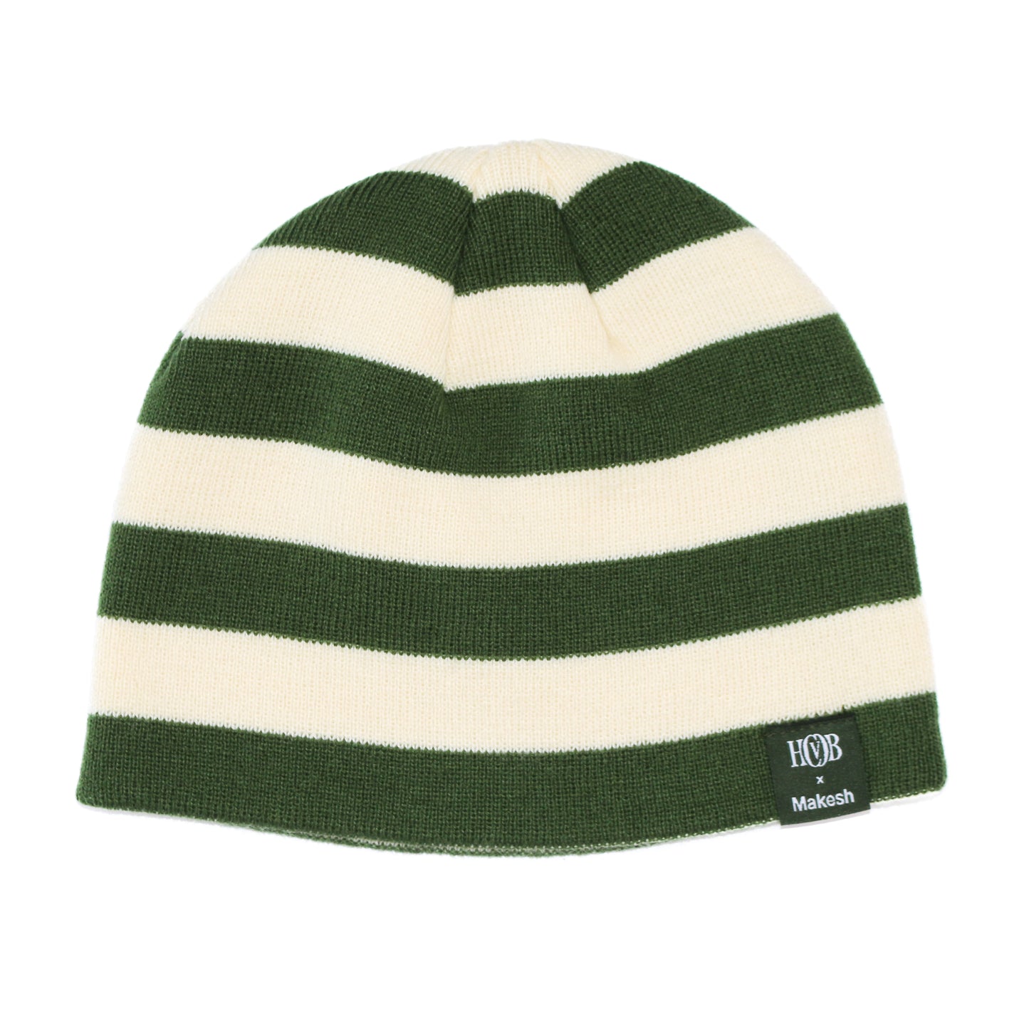 Green Stripes Beanie