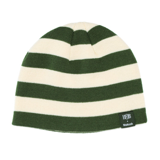 Green Stripes Beanie