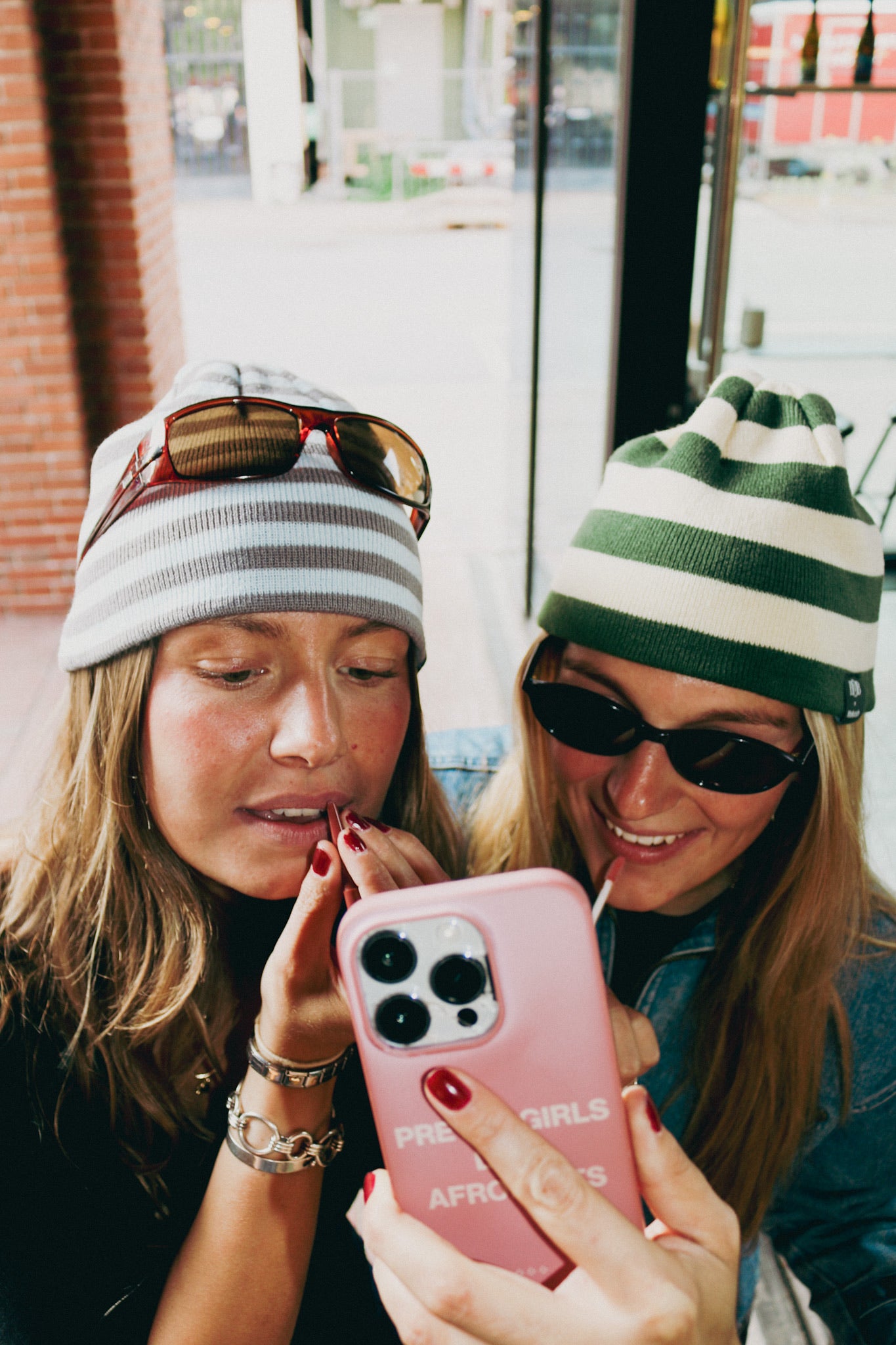 Blue Stripes Beanie